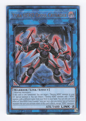 Xtra HERO Cross Crusader - RA04-EN076 - (PUR) Prismatic Ultimate Rare - 1st Edition
